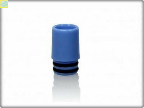 Kunststoff Spiral Mundstck, versch. Farben, Drip Tip, eGrip2, eGo AIO, 510er - Farbe: Blau