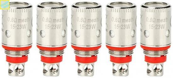 Squid Industries Squad Mesh Heads 0,6 Ohm (5 Stck pro Packung)