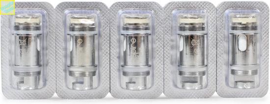 Aspire Nautilus X Heads (5 St./ Packung) 1,5 oder 1,8 Ohm Coils Head Coil - Widerstand: 1,5 O
