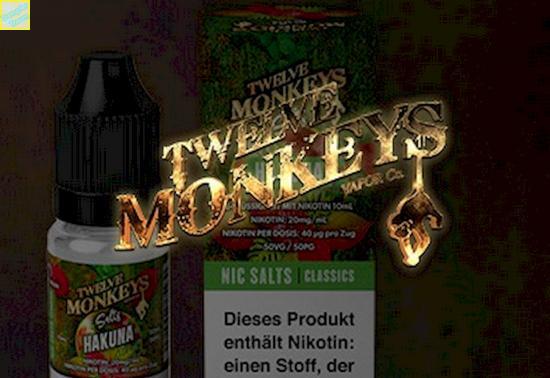 Twelve Monkeys Nikotinsalz Liquid