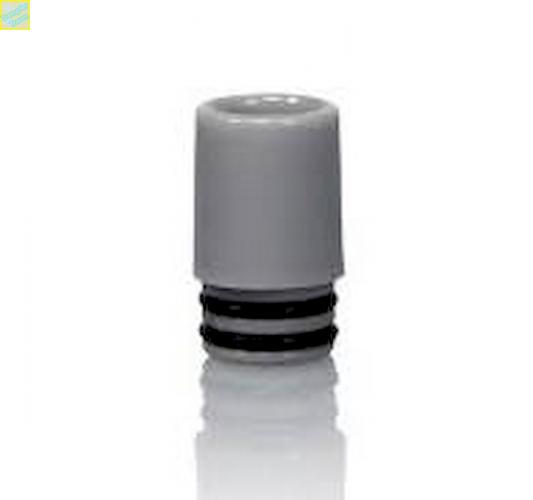 Kunststoff Spiral Mundstck, versch. Farben, Drip Tip, eGrip2, eGo AIO, 510er - Farbe: Grau