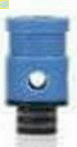 Delrin/Teflon Driptip Mundstck, 510er, z.B. Smok TFV4, Luftmengenregulierung - Farbe: Blau
