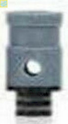 Delrin/Teflon Driptip Mundstck, 510er, z.B. Smok TFV4, Luftmengenregulierung - Farbe: Grau